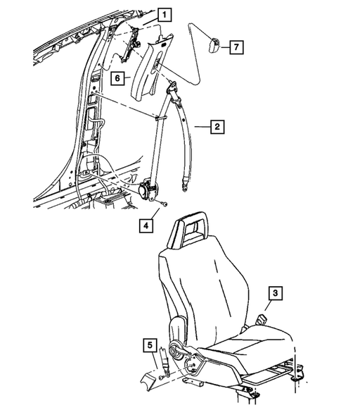 Seat Belts for 2012 Dodge Caliber #0