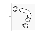 PAB145737A - Cooling System: Lower Press Hose for Porsche Image