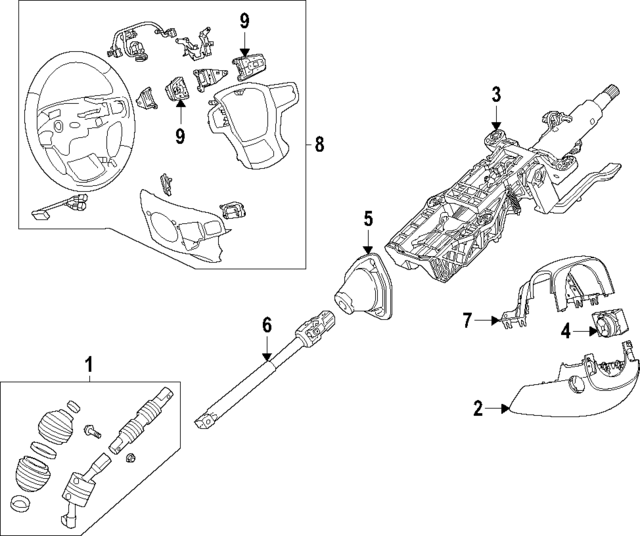 85722080 - : Steering Wheel for GM Image
