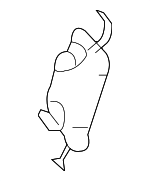 4B0809237B - Body: Striker Reinforced for Volkswagen: Touareg Image