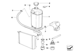 17101704412 - : Vent Hose for BMW Image