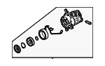 97701T1110 - HVAC: Compressor Assembly for Hyundai Image