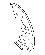 7B0615311 - : 2009-2014 Volkswagen Routan - Splash Shield for Volkswagen: Routan Image