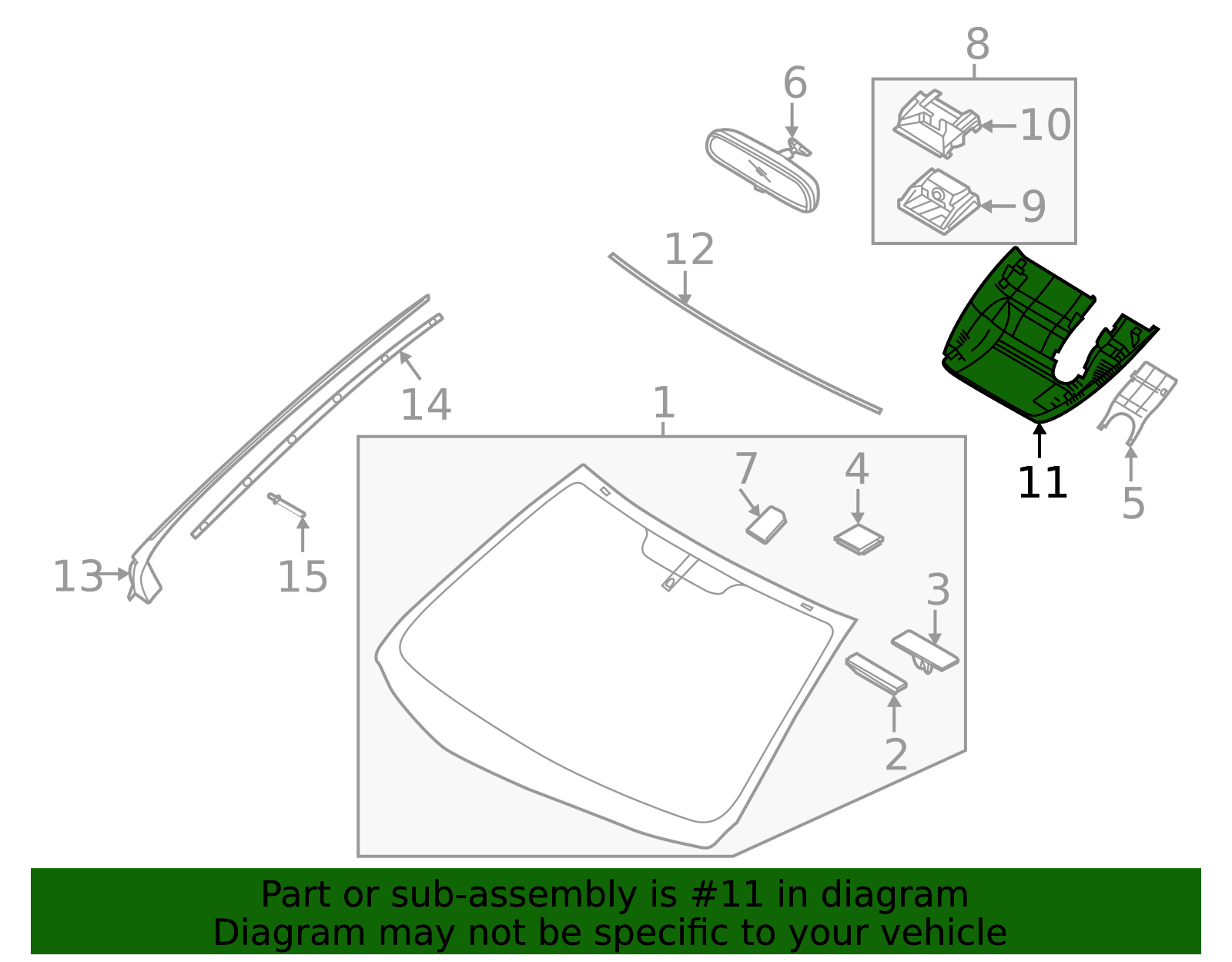 Genuine Sensor Protector for 2021-2023 Hyundai | Part# 96031-AB000