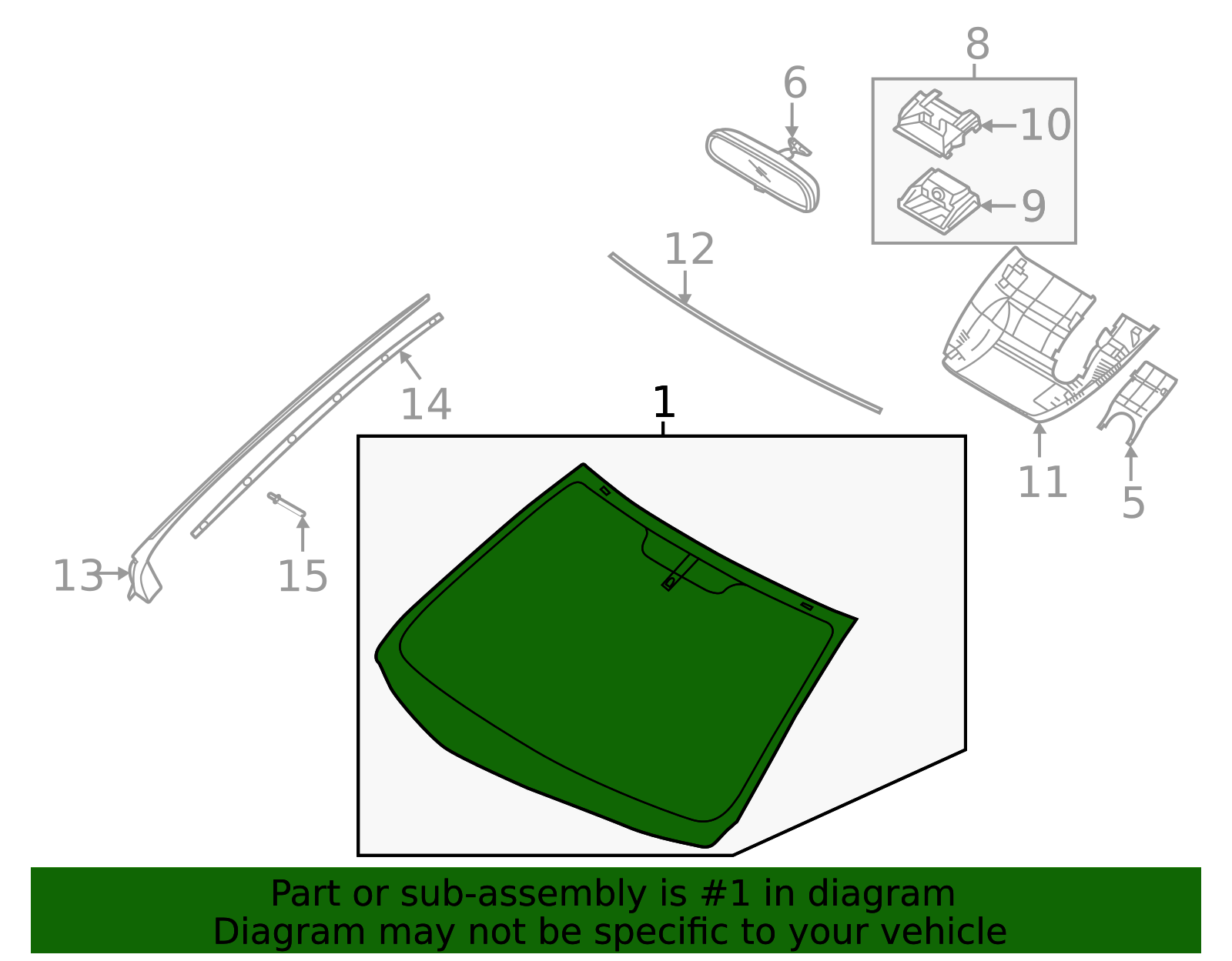 2021-2025 Hyundai Windshield 86111-AA095 | OEM Parts Online