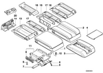 51168215770 - : Center Armrest Tray for BMW Image