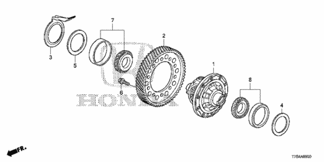 AT Differential for 2019 Honda HR-V #0