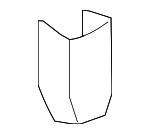 732330C010B0 - Electrical: Retractor Assembly Cover for Toyota: Sienna, Tacoma, Tundra Image