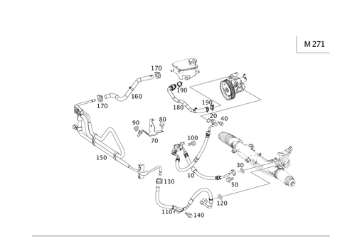 Gasoline Vehicle Wiring for 2012 Mercedes-Benz C 350 #0