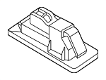 92501DO000 - Electrical: License Plate Light Lens for Hyundai Image