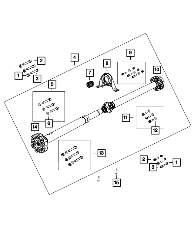 4593857AD - : Drive Shaft for Mopar Image