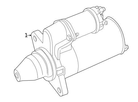 Starter & Related Components for 2002 Land Rover Range Rover #0