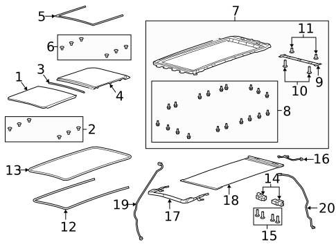Sunroof for 2020 Ram 1500 #0