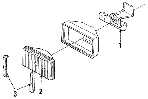 Fog Lamps for 1990 Ford Probe #0