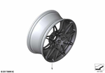 36108090194 - : Disk Wheel Light Alloy In 36907113 for BMW Image