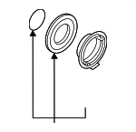 33108860348 - Suspension: Axle Seal for BMW Image