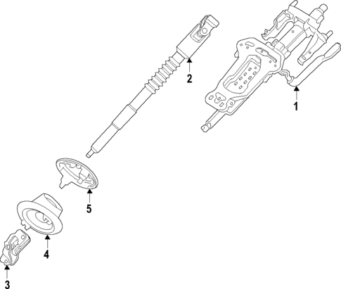 Steering Column for 2020 BMW i3 #0