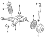 5502031M08 - : Coil Spring for Nissan Image
