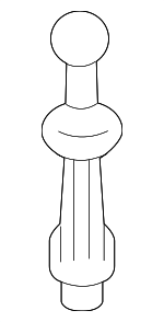 11127848457 - : Engine Cover Pin for BMW: M2, M3, M4, X1, X2, X3 Image