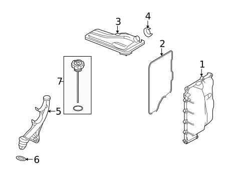 Transaxle Parts for 2014 Lincoln MKT #1