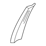 2L1Z7824346AAF - Body: Upper Center Pillar Trim for FORD Image