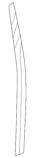 87132G3000 - : Side Molding for Hyundai: Elantra GT Image