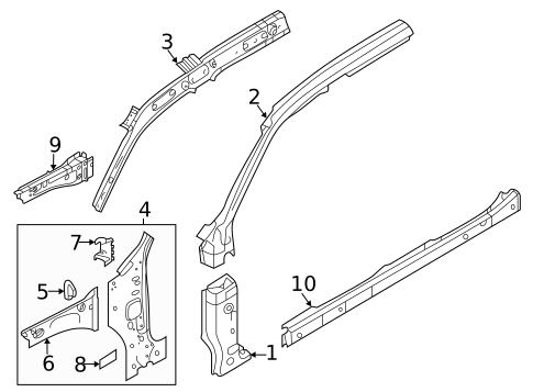 Rocker for 2025 Volkswagen Atlas Cross Sport #0