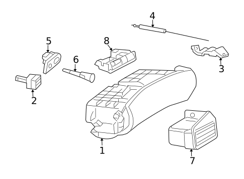 Instrument Panel for 2003 Mercedes-Benz SL55 AMG #1