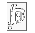 64539458195 - HVAC: Mount Bracket for BMW Image