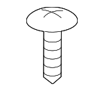 6472610020C2 - Body: Trunk Floor Storage Box Clip for Toyota: Corolla, Prius, Prius Prime Image