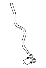 266123LTA0 - Engine: Oil Tube for Genesis: G70, G80, G90 Image