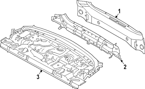 Rear Body for 2025 BMW 228 xDrive Gran Coupe #0