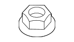 9405010080 - Suspension: Stiffener Nut for Acura Image