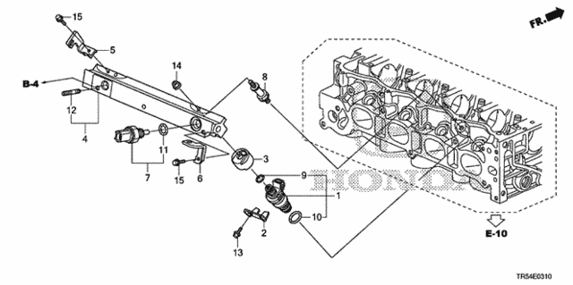 Fuel Injector for 2012 Honda Civic #0