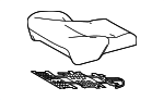 7901208191C0 - : Cushion Cover for Toyota Image