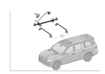 5831795 - Roof Carrier Systems: Cable Lock for Mercedes-Benz: C250, C300, C350, C63 AMG, CLA250, E250, E350, E400, E550, E63 AMG, E63 AMG S, GL350, GL450, GL550, GL63 AMG, GLA250, GLE300d, GLE350, GLE400, GLE43 AMG, GLE450 AMG, GLE550e, GLE63 AMG, GLE63 AMG S, GLK250, GLK350, GLS350d, GLS450, GLS550, GLS63 AMG, Maybach S550, Maybach S560, Maybach S600, Maybach S650, ML250, ML350, ML400, ML550, ML63 AMG, S450, S550, S550e, S560, S600, S63 AMG, S65 AMG Image