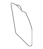 7224A197XA - Body: Lower Trim Panel Outer Cover for Mitsubishi: Outlander Sport Image