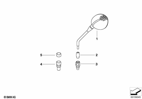 Mirrors, Trim, Storage Compartments for 2004 BMW-Motorrad R 1200 GS #0