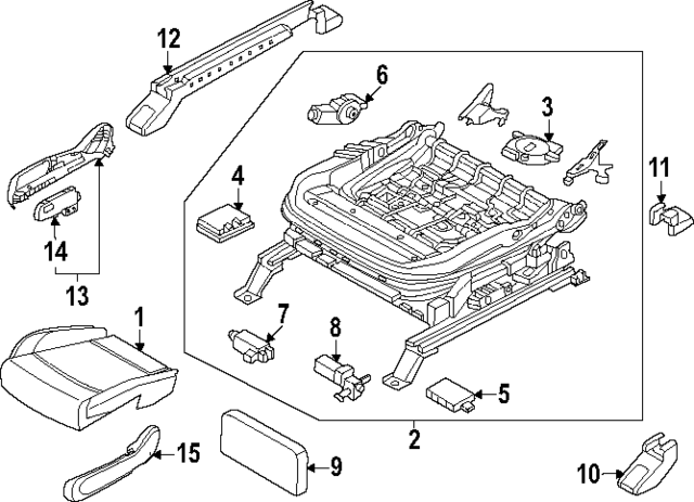 886A3DO000 - : Adjust Motor for Kia Image