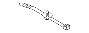WHT008084 - Electrical: Drain Hose Tie for Audi Image