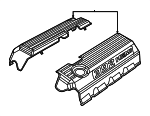 5038380AF - Engine: Engine Cover for Mopar Image