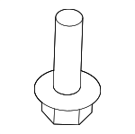 9015960476 - Body: Bumper Cover Screw for Toyota: 4Runner, FJ Cruiser Image