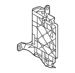 8R0035464C - Body: Radio Amplifier Bracket for Audi Image image