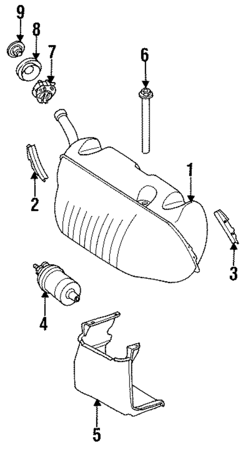 Senders for 1990 Mercedes-Benz 420SEL #1