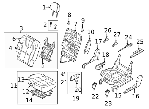 Second Row Seats for 2020 Kia Telluride #3