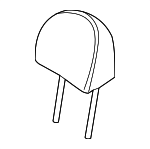 89700S9000ONA - Body: Headrest for Kia: Telluride Image