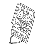 89410S9100WK - Body: Seat Back Frame for Kia: Telluride Image