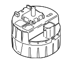 65755B61723 - Electrical: Alarm Horn for BMW: 430i, 430i xDrive, M4, M440i, M440i xDrive Image
