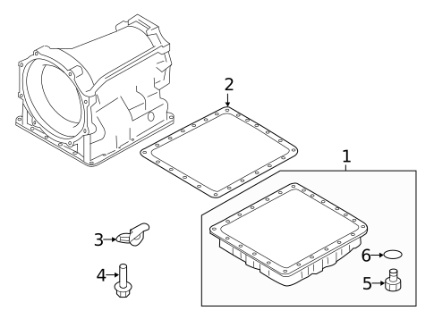 Transmission Components for 2020 INFINITI QX80 #0