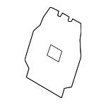 88345J9000 - Body: Insulator for Hyundai: Kona, Kona Electric, Kona N, Veloster Image